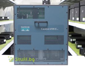 Cisco Chassis: Catalyst 6500-E; Module: WS-X6148A-GE-TX, WS-X6724-SFP, WS-X6516-GBIC, WS-SUP720-3B, Two 3000W Power Supplies (AA23200)
