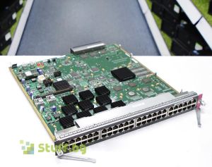 Cisco Chassis: Catalyst 6500-E; Module: WS-X6148A-GE-TX, WS-X6724-SFP, WS-X6516-GBIC, WS-SUP720-3B, Two 3000W Power Supplies (AA23200)