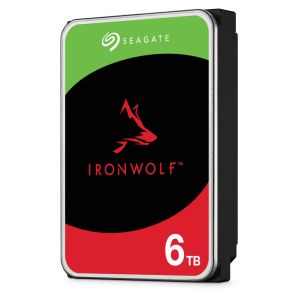 Твърд диск Seagate IronWolf 6TB ( 3.5", 256MB, 5400 RPM, SATA 6Gb/s )