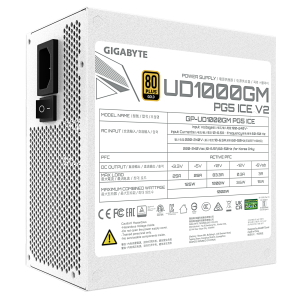 Захранващ блок Gigabyte UD1000GM PG5 V2 ICE - 1000W 80+ Gold PCIe 5.1 Ready