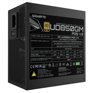 Захранващ блок Gigabyte P850GM PG5 V2, 850W, 80+ GOLD, Modular, PCIe 5.1 Ready