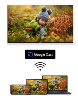 Телевизор Thomson 50" QLED Google TV; 3840 x 2160 (4K UHD), 4000:1, QLED, 60 Hz, DVB-T/T2/C/S/S2, HDR10, Wi-Fi, Bluetooth, LAN, HDMI 2 (2.0) + 2 (2.1), USB 2 (2.0) + 1 (3.0), Hotel mode, Central Swivel Stand, Dark gray
