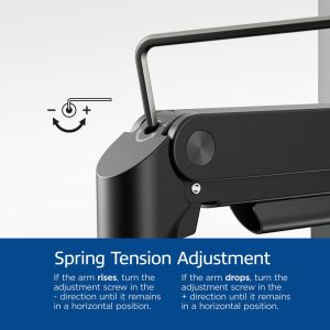 ACT Стойка за монитор макс. 49" с едно рамо, пружинен механизъм, до 20кг