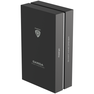 Prestigio Garda, smart wine opener, simple operation with 2 buttons, aerator, vacuum stopper preserver, foil cutter, opens up to 50 bottles wihout recharging, premium design, 500mAh battery, Dimensions D 17mm* H 290mm* W100 mm, silver color.