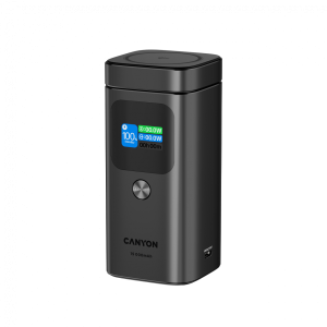 CANYON Qi2 magnetic power bank OnPower 150 15000mAh Aluminium Dark grey