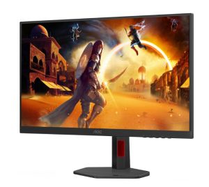 Монитор AOC Q27G4SRU, 27" Fast IPS WLED, 2560x1440@320Hz, 1ms GtG, 0.3ms MPRT, 450cd m2, 1000:1, Adaptive Sync, FlickerFree, Low Blue Light,  2Wx2, Tilt, Height Adjust, Pivot, Swivel, 2xHDMI, DP, USB hub
