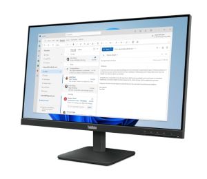 Монитор Lenovo ThinkVision S24-4e 23.8" IPS WLED, 1920x1080, 16:9, 4ms, 100Hz, 250 cd/m2, 1300:1, HDMI, VGA, Tilt