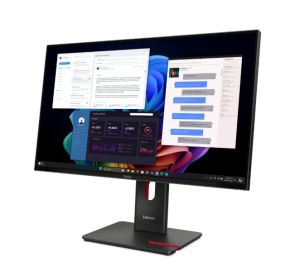 Монитор Lenovo ThinkVision T27ud-40 27" IPS WLED, 3840x2160, 16:9, 48Hz - 60Hz, 4ms, 350 cd/m2, 1500:1, USB hub, HDMI, USB-C, RJ45, Tilt, Swivel, Pivot, Height Adjust Stand