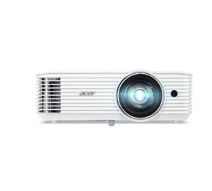 Мултимедиен проектор Acer Projector S1287, DLP, Short Throw 0.6, XGA (1024x768), Max WUXGA (1920x1200), 4000 ANSI Lumens, 20,000:1, HDMI 3D Ready, 2 HDMI, DC Out (5V/1A, USB-A), RS232, Speaker 16W, Bluelight Shield, 3.1 kg, 3Y, White+Natec Warbler 2, Wire