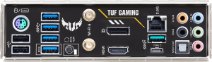 Дънна платка ASUS TUF GAMING B550M-PLUS WIFI II, AMD AM4, micro ATX, 4x DDR4, dual M.2, Wi-Fi 6, PCIe 4.0, Aura Sync RGB