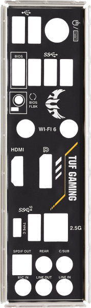 Дънна платка ASUS TUF GAMING B550M-PLUS WIFI II, AMD AM4, micro ATX, 4x DDR4, dual M.2, Wi-Fi 6, PCIe 4.0, Aura Sync RGB