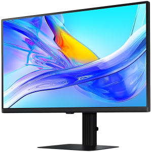 Monitor LED Samsung LS27D800UAUXEN S80UD, 27" FHD FLAT 16:9 (3840 x 2160) IPS 60Hz, 350 cd/m2, 1000:1, 5ms, 178/178, 1xDP, 1xHDMI USB-Hub 90W, RJ-45, 3.5 Jack, Tilt/Pivot/Swivel/HeightAdj (120mm), VESA 100x100, 2Y