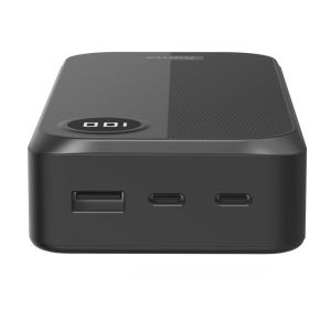HAMA Външна батерия 20000 mAh, 3 изхода: 2 x USB-C, 1 x USB-A, черна