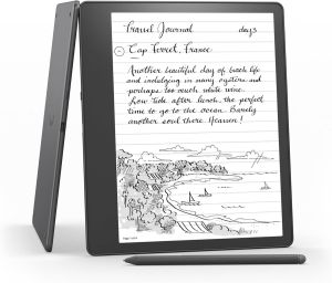 Amazon Kindle Scribe (2022) четец 16GB, 10.2", с включен Basic Pen в комплекта, Сив