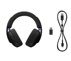 Геймърски слушалки Logitech G325 Ligthspeed Wireless, Микрофон, Черни