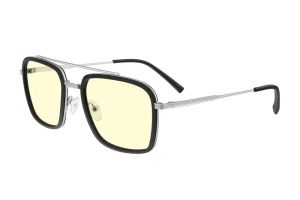 Компютърни очила GUNNAR Baron Silver - Amber