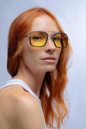 Компютърни очила GUNNAR Baron Silver - Clear