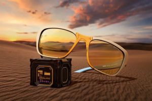 Компютърни очила GUNNAR Borderlands Ripper - Bandit Smoke - Amber