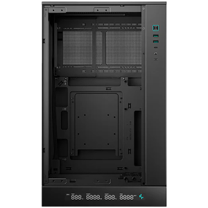 DeepCool CH270 DIGITAL, Mini Tower, Mini-ITX/Micro-ATX, 2xUSB3.0, 1xType-C Gen 2, 1xAudio/Mic, Mesh Panel, Black, R-CH270-BKNDM0-G-1, 2Y