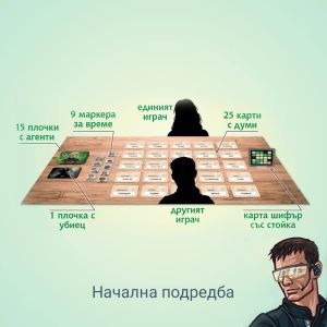 Настолна игра Кодови имена: Тандем