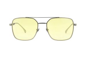 Компютърни очила GUNNAR White Wolf - Steel/Umber - Amber