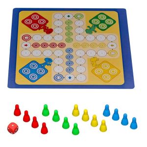 Настолна игра Playland Не се сърди човече + Змии и стълби