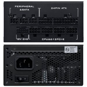 Захранващ блок Lian Li SP1000 Black 1000W 80+ Platinum PCIe 5.1, ATX 3.1