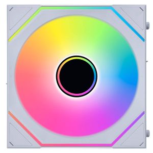 Вентилатор Lian Li UNI FAN SL-INF Wireless ARGB PWM - 120 mm Бял