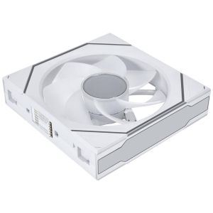 Вентилатор Lian Li UNI FAN SL-INF Wireless ARGB PWM - Reverse Blade, 120 mm Бял
