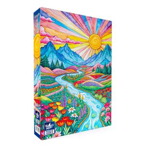 Пъзел Black Sea Под лъчите на цветовете – 1000 части