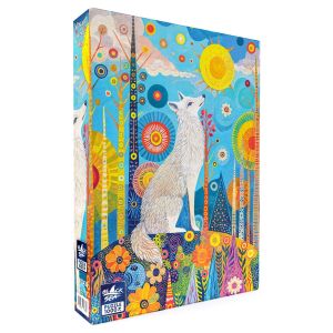 Пъзел Black Sea Пъстроцветен свят: Вълчица – 1000 части