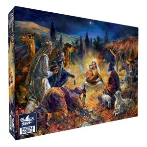 Пъзел Black Sea Premium Поклонението на влъхвите – 1000 части