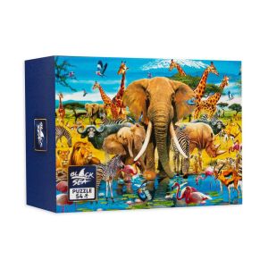 Мини Пъзел Black Sea Животът в Саваната – 54 части