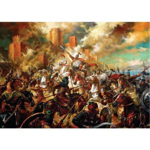 Пъзел Black Sea Premium Хан Тервел разгромява арабите – 1000 части