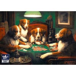 Пъзел Black Sea Игра на покер – 500 части