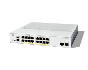 Комутатор Cisco Catalyst 1200 16-port GE, PoE, 2x1G SFP