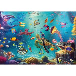 Роден пъзел Тайните на морското дъно – 1000 части