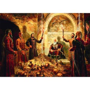 Роден пъзел Заветът на Хан Кубрат – 1000 части