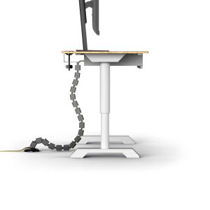 uRage Органайзер за кабели „Spine“, 130 см, черен