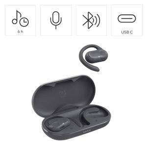 Hama Блутут слушалки Open-ear, „Spirit Open“, True Wireless, приложение