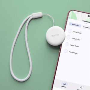 HAMA Тракер за Android „Find My Device“, с приложение, Bluetooth, бял