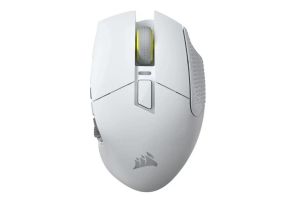 Геймърскa оптична мишка CORSAIR SCIMITAR ELITE WIRELESS SE White, 33000 DPI