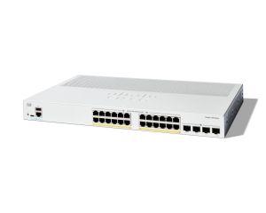 Комутатор Cisco Catalyst 1300 24-port GE, PoE, 4x10G SFP+