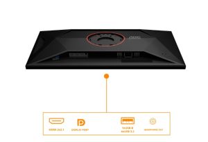 Монитор AOC Q32V4, 31.5" IPS WLED, 2560x1440@75Hz, 4ms GTG, 250cd/m2, 1000:1, 20M:1 DCR, Adaptive Sync, FlickerFree, Low Blue Light, 2Wx2, Tilt, HDMI, DP