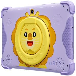 Blackview LINK 1 Kids WiFi 4/64GB 8.68-inch HD IPS 1340x800 60Hz 360nits RK3562 Quad-core 2.0GHz 5+8MP Cam 5000mAh WiFi 6 BT 5.0 Dual Speakers with Smart-K Support Tempered Film Stylus Pen Android 16 Dreamy Purple