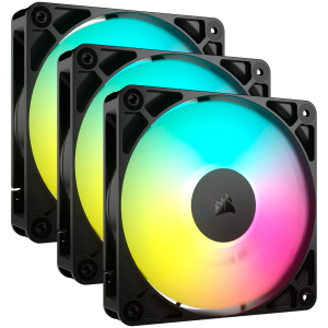 CORSAIR RS120 ARGB, 120mm ARGB Fan, Triple Pack