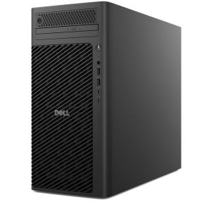 Работна станция Dell Pro Max Tower T2 FCT2250, Intel Core Ultra 7 265 (30 MB cache, 20 cores, 1.8 GHz to 5.3 GHz), 32GB: 2 x 16 GB, DDR5, 5600 MT/s, 1TB SSD TLC, NVIDIA RTX 2000 ADA, 16 GB GDDR6, Bulgarian Keyboard&Mouse, 500W, Ubuntu, 3Y PS