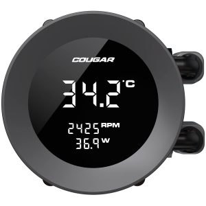 COUGAR Poseidon Vistek ARGB 240 AiO Liquid Watercooling - Black