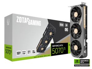 Видео карта ZOTAC GAMING RTX 5070 TI Solid SFF OC 16GB GDDR7