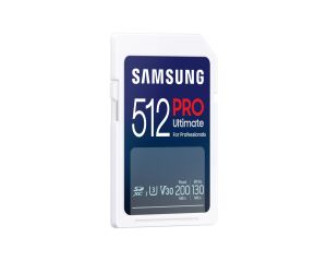 Карта памет Samsung PRO Ultimate Full-Size, SDXC UHS-I, 512GB, U3, V30, USB Адаптер